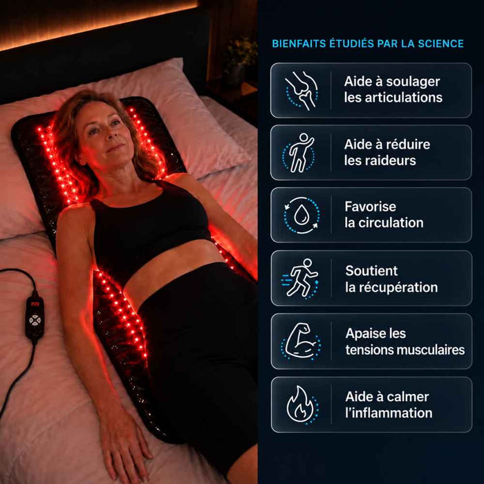 Tapis de luminothérapie rouge ApolloThera™