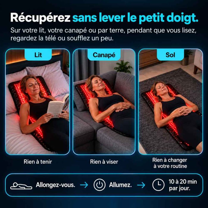 Tapis de luminothérapie rouge ApolloThera™